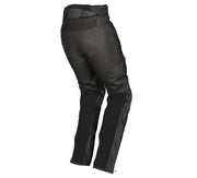 Helena Leather Trousers - Roomy Size 12, Short Leg